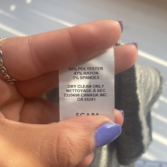 Scapa Lauren Perre Long Sleeve Scoop Neck Top - Picture 13 of 13